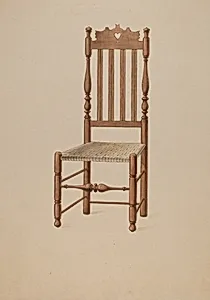 Heart and Crown Chair