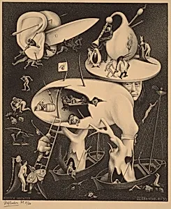 "Hell" (after Hieronymus Bosch)