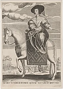 Henrietta Maria on Horseback