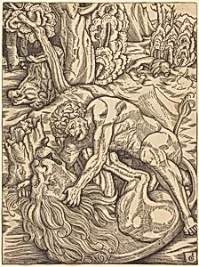 Hercules and the Nemean Lion
