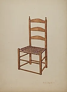 Hickory Chair by E.J. Reynolds