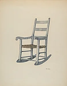 Hickory Rocking Chair