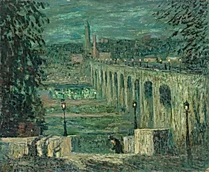 High Bridge at Night, New York City