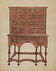 High Chest of Drawers