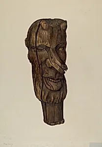 Hitching Post Finial