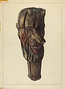 Hitching Post Finial