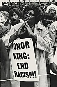 "Honor King: End Racism"