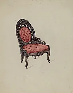Hoopskirt Chair