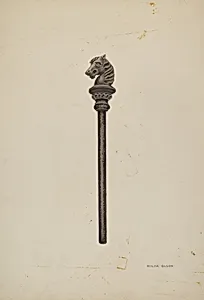 Horse Head Hitching Post