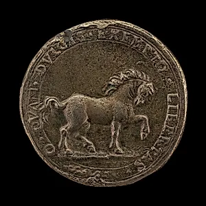 Horse Pawing the Earth [reverse]