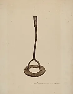 Horse Shoe Candle Holder