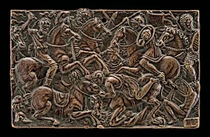 Horsemen Fighting