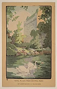 Hotel Plaza from Central Park