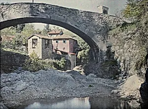 House under a Bridge