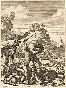 Illustration to Jean Desmarets' "L'Ariane"