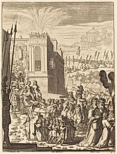 Illustration to Jean Desmarets' "L'Ariane"