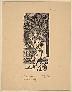 Illustration to Voltaire, "Candide"