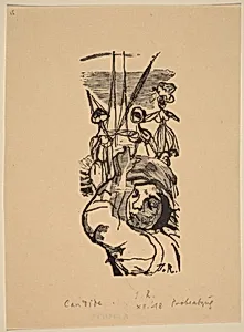 Illustration to Voltaire, "Candide"
