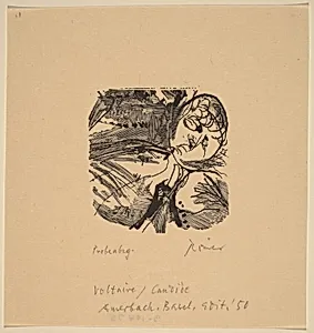 Illustration to Voltaire, "Candide"