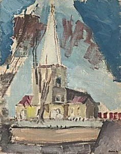 Immanuel Church, New Castle, Delaware: Distant View