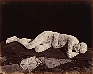 Impronte Umane, Pompei (Human Cast, Pompeii) by Giorgio Sommer