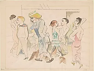 In der Petite Chaumière, Monmartre (In the Little Cottage, Montmartre)