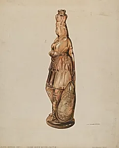 Indian Maiden Bitters Bottle