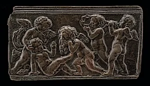 Infant Bacchants with Pipes, a Vase, and a Mask of Silenus