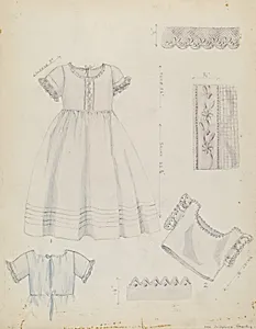 Infant's Dress and Shirt
