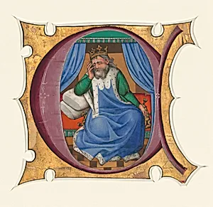 Initial C with David (King Saul?)