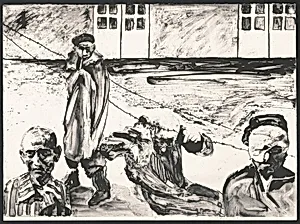Inmates, Auschwitz 1945 from The Holocaust