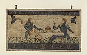 Inn Sign: "J. Carter" (recto)