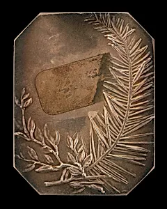 Intertwined Branches of Laurel and Evergreen [reverse]