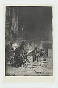 Intérieur d'église à Milan [Interior of a Church in Milan]
