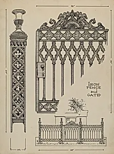 Iron Gate and Fence