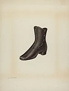 Iron Mannequin Shoe