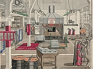 "Japan" Lacquer Dipping Vat