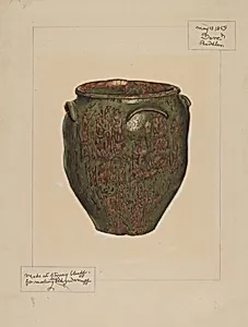 Jar: For Salt, Meat, or Lard