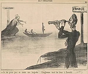 Je ne puis en croire ma lorgnette ... by Honoré Daumier