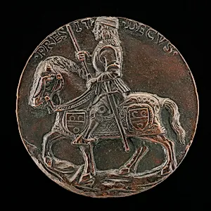 Jean du Mas de l'Isle on Horseback [reverse]