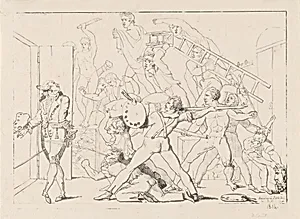 Jean-Philippe-Guy Le Gentil, Comte de Paroy, Expelled from David's Studio