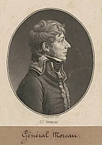 Jean-Victor Moreau by Charles B. J. Févret de Saint-Mémin