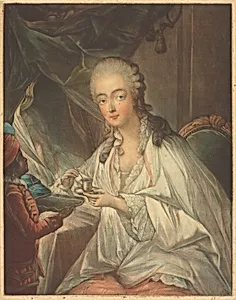 Jeanne Bécu, Comtesse Du Barry, Being Offered a Cup of Coffee by Zamor