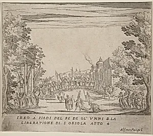 Jereo Before the King of the Huns for the Liberation of Saint Ursula