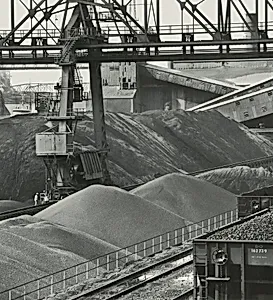 JL 882 31, Jones and Laughlin Steel Company, Indiana Harbor Works, Looking Toward Inland Steel Company, East Chicago, Indiana