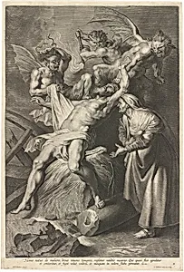 Job Tormented by Demons and Abused by His Wife