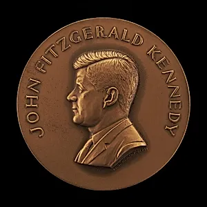John Fitzgerald Kennedy Inaugural Medal [obverse]