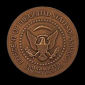John Fitzgerald Kennedy Inaugural Medal [reverse]