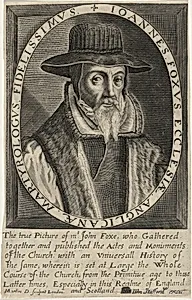 John Foxe, Author of Book of Martyrs