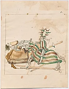 Joust of Peace in Leg Armor by German 16th Century